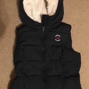 Hollister puffer vest